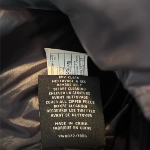 SAM. SOHO Quilted Puffer Gray Coat Jacket size L - Picture 7 of 12